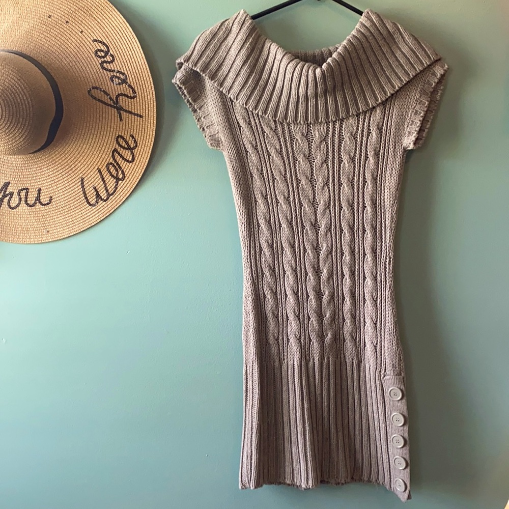 ADORABLE sweater dress from WET SEAL